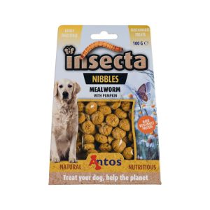 insecta nibbles meelworm pompoen insecten hondensnoepjes