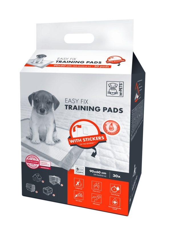 10163301 M PETS EASY FIX Puppy Training Pads 90x60 30pcs scaled 1