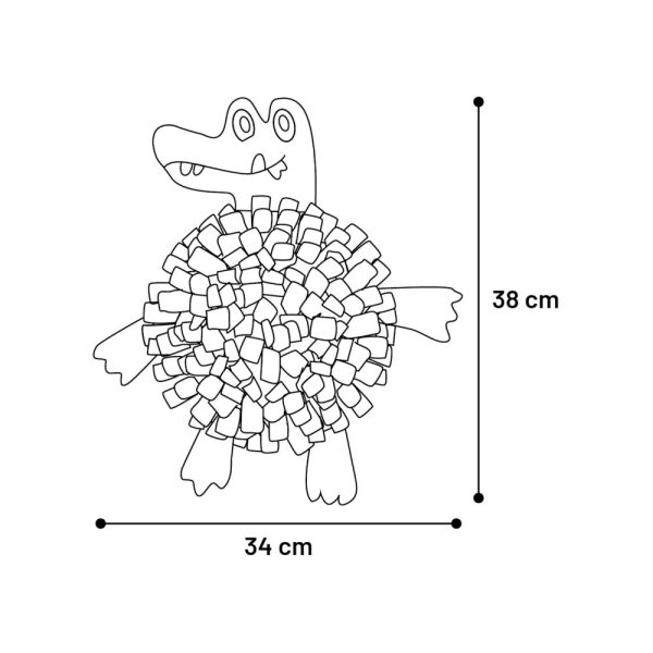 snuffelmat krokodil 2 1