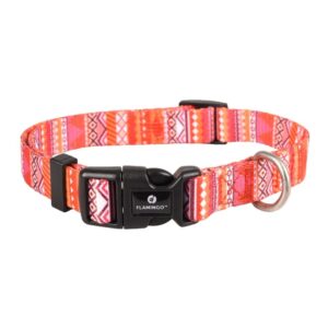 Puppy halsband zalmroze 2