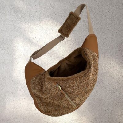 Draagzak Hond Curl Cognac