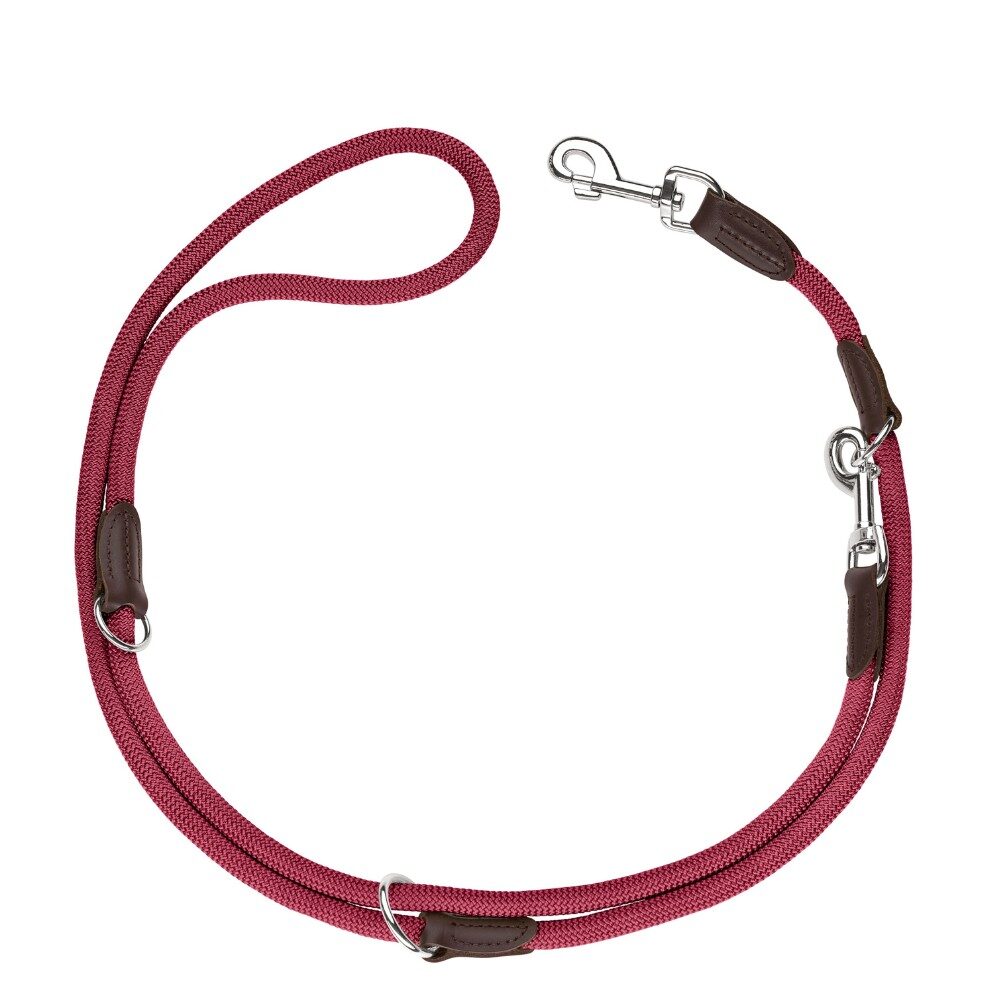 Handsfree Hondenriem Bordeaux 1 hondenriem bordeaux rood