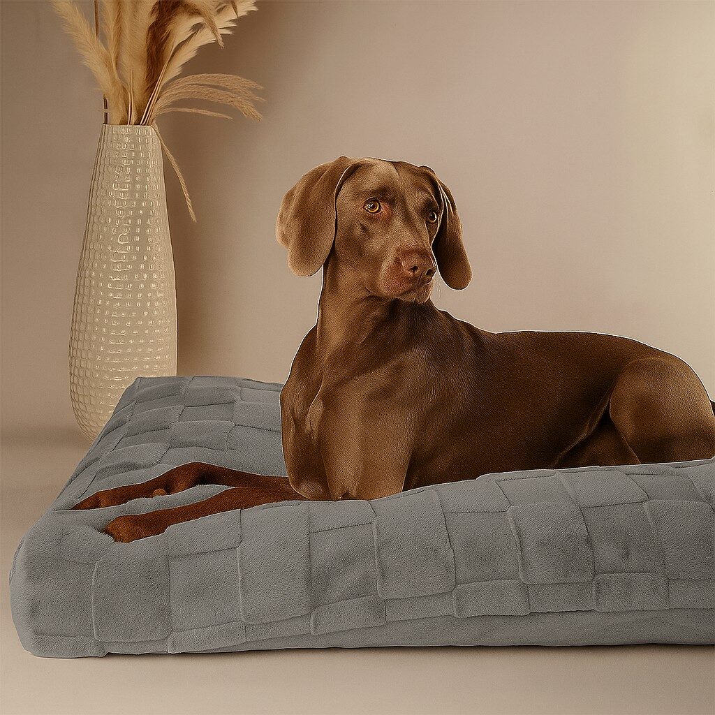 Orthopedisch Hondenkussen Grijs 2 Orthopedisch Hondenkussen Grijs - Afbeelding 2