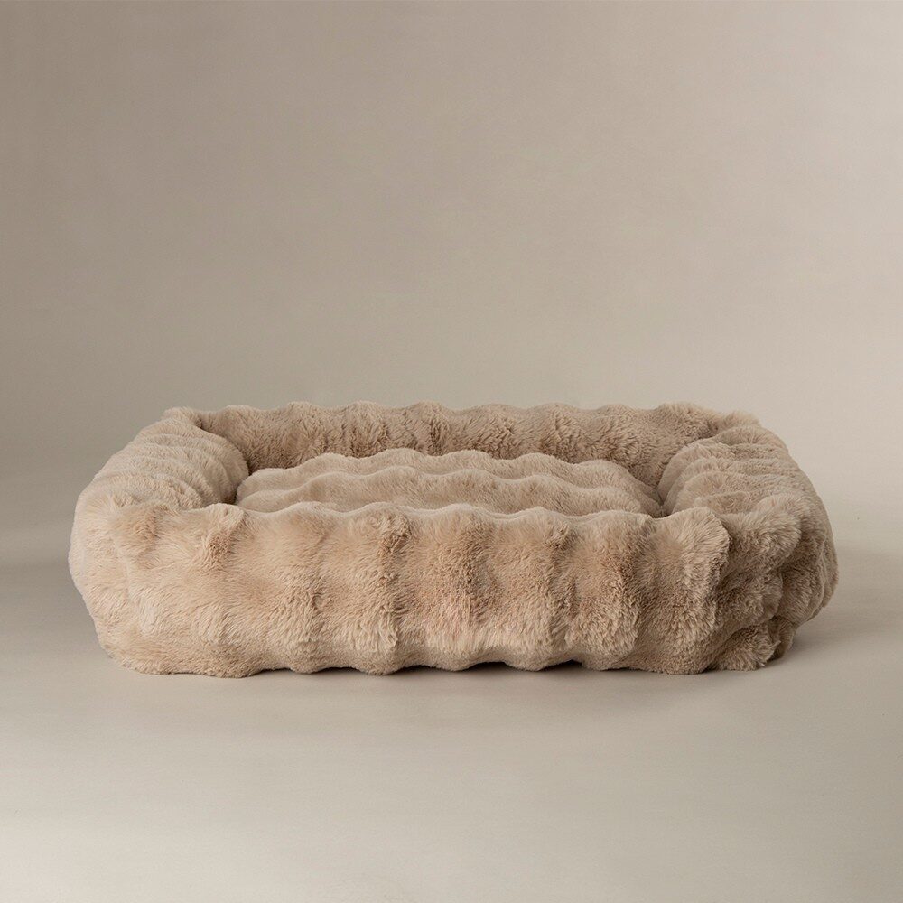 Fluffy Hondenmand Beige 7 Fluffy Hondenmand Beige - Afbeelding 7