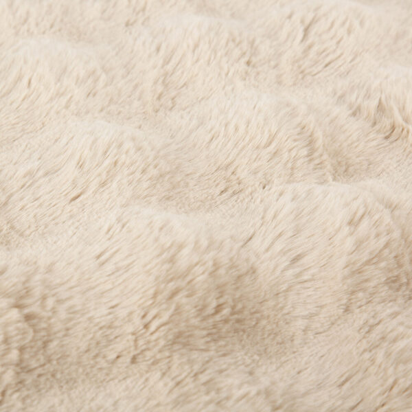 Fluffy Hondenmand Beige