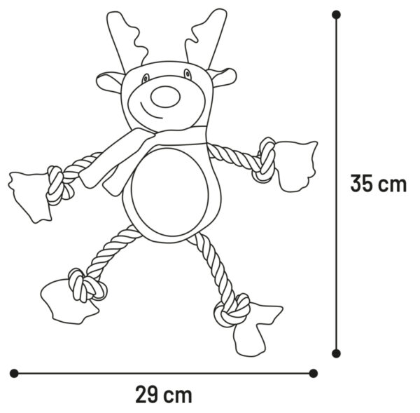Kerstspeelgoed Hond Rendier Vincente