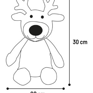 Kerstknuffel Rendier Rudolf