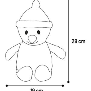 Kerstknuffel Sneeuwman Snowy
