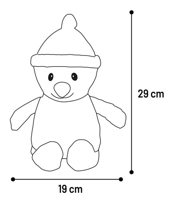 Kerstknuffel Sneeuwman Snowy