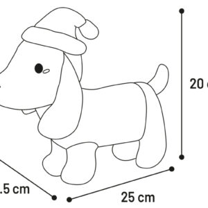 Kerstknuffel Teckel Tara
