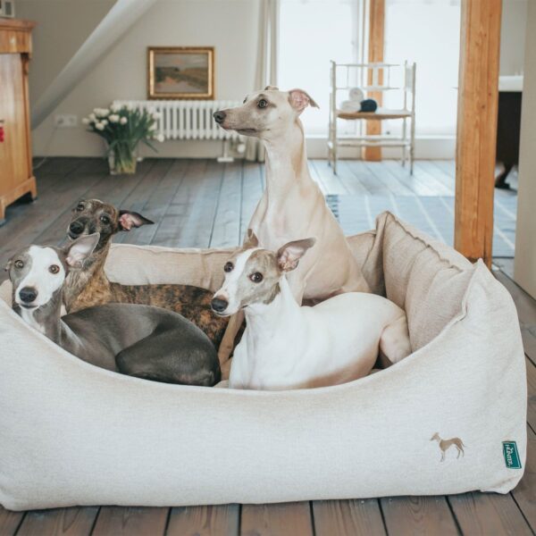 Hondenmand Livingston Beige