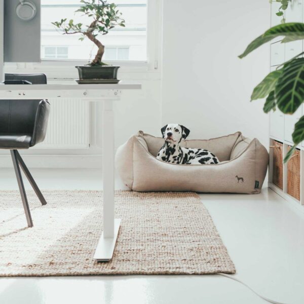 Hondenmand Livingston Beige