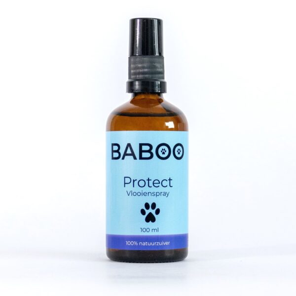 Natuurlijke Vlooienspray Hond - 100% Gifvrij - BABOO Protect