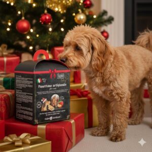 Kerstcake Hond Panettone