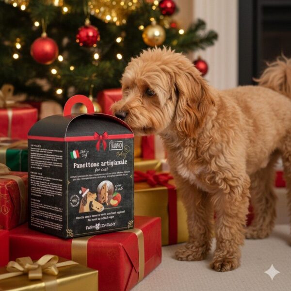 Kerstcake Hond Panettone