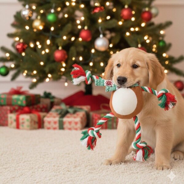 Kerstspeelgoed Hond Rendier Vincente