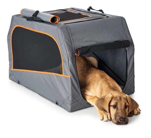 Reisbench Hond Opvouwbaar Grijs