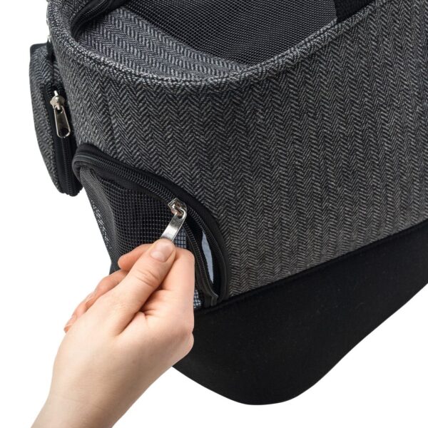 Hondentas Grijs Wolmix