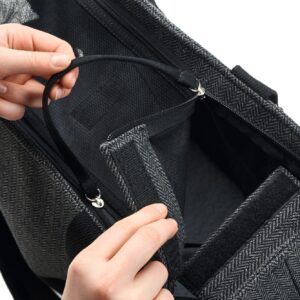 Hondentas Grijs Wolmix