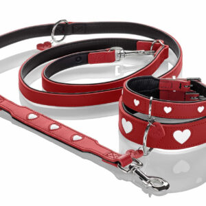 Leren Hondenriem Liefde