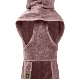 Hondenbadjas Katoen Oudroze