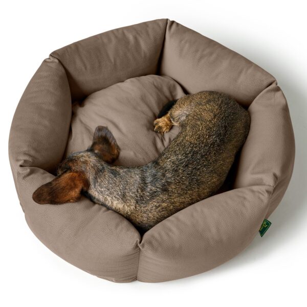 Orthopedische Hondenmand 6-hoekig Taupe