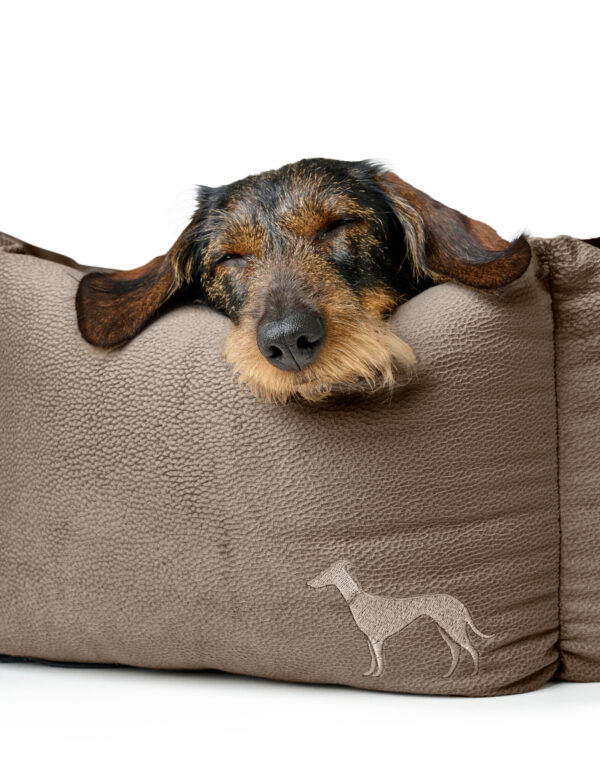 Orthopedische Hondenmand 6-hoekig Taupe