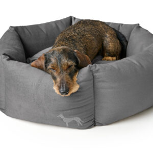 Orthopedische Hondenmand 6-hoekig Grijs