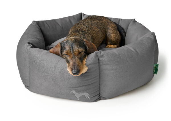 Orthopedische Hondenmand 6-hoekig Grijs