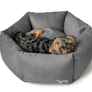 Orthopedische Hondenmand 6-hoekig Grijs