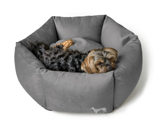 Orthopedische Hondenmand 6-hoekig Grijs