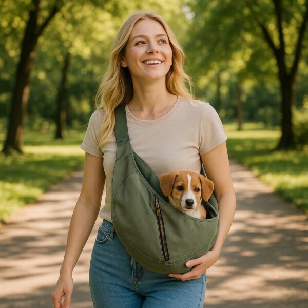 Hondentas Luno Groen