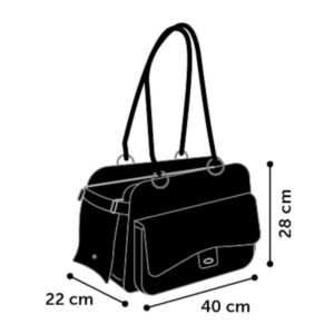 Luxe Hondentas Zwart