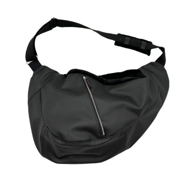 Hondentas Leer Zwart