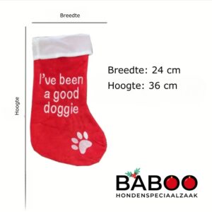 Kerstsok Hond Vilt