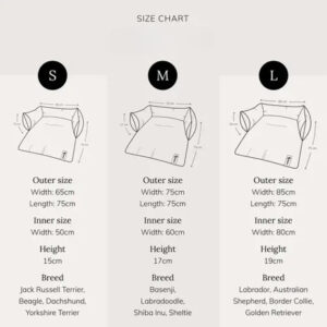 Hondendeken Bank Donkergrijs