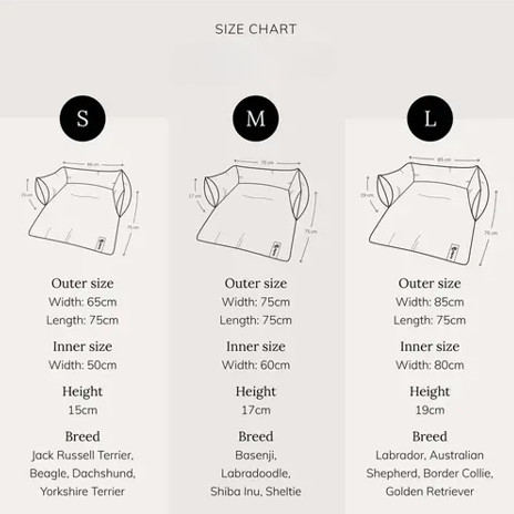 Hondendeken Bank Donkergrijs