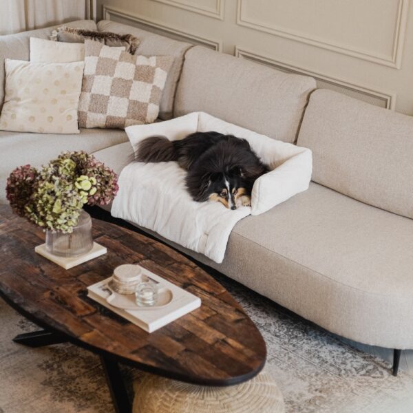 Hondendeken Bank Wit