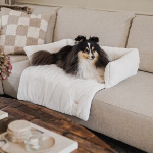 Hondendeken Bank Wit