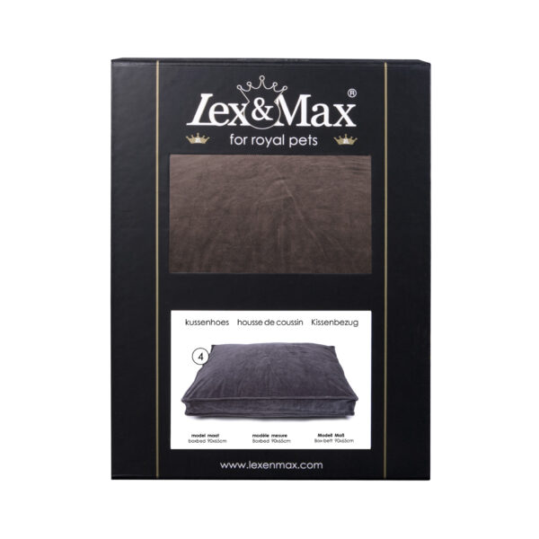 Kussenhoes Royal Velvet Bruin