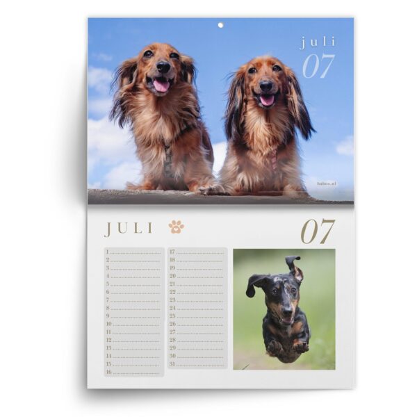 Verjaardagskalender Teckel