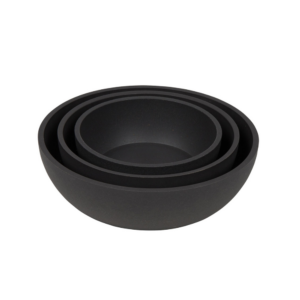 Voerbak BAMBOO Donkergrijs