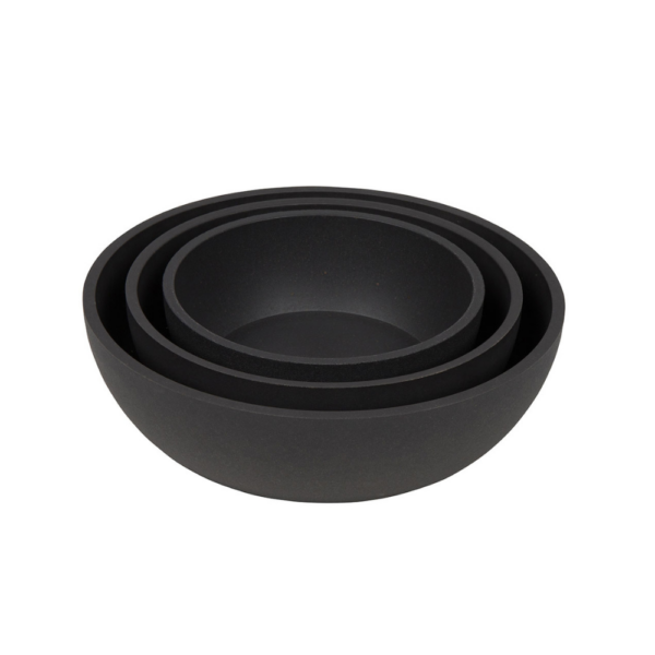 Voerbak BAMBOO Donkergrijs