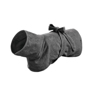 Hondenbadjas Katoen Grijs