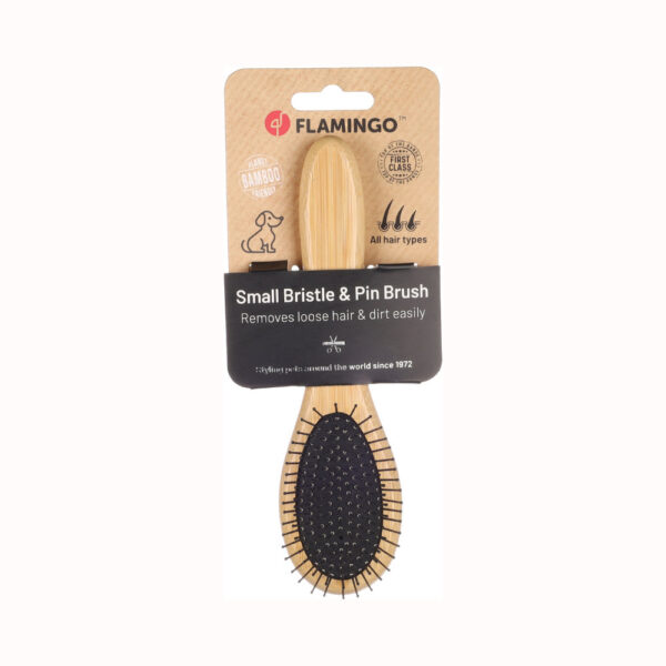 Hondenborstel Bamboe Dubbelzijdig