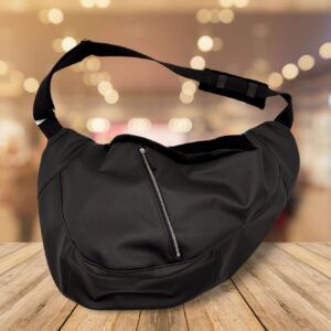 Hondentas Leer Zwart