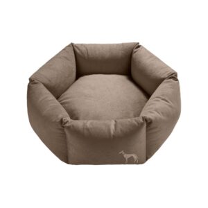 Orthopedische Hondenmand 6-hoekig Taupe