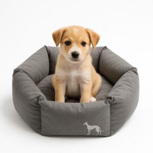 Orthopedische Hondenmand 6-hoekig Grijs