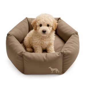 Orthopedische Hondenmand 6-hoekig Taupe