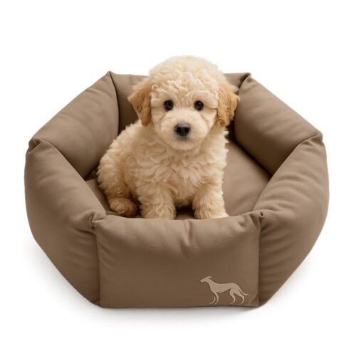 Orthopedische Hondenmand 6-hoekig Taupe